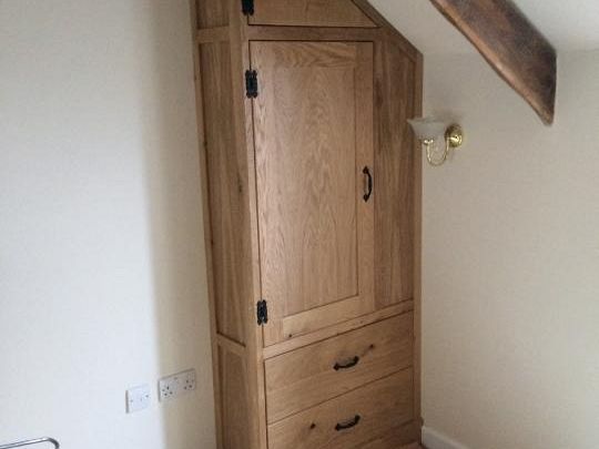 Oak Built In Wardrobe