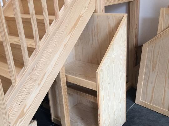 Southern Yellow Pine Staircase